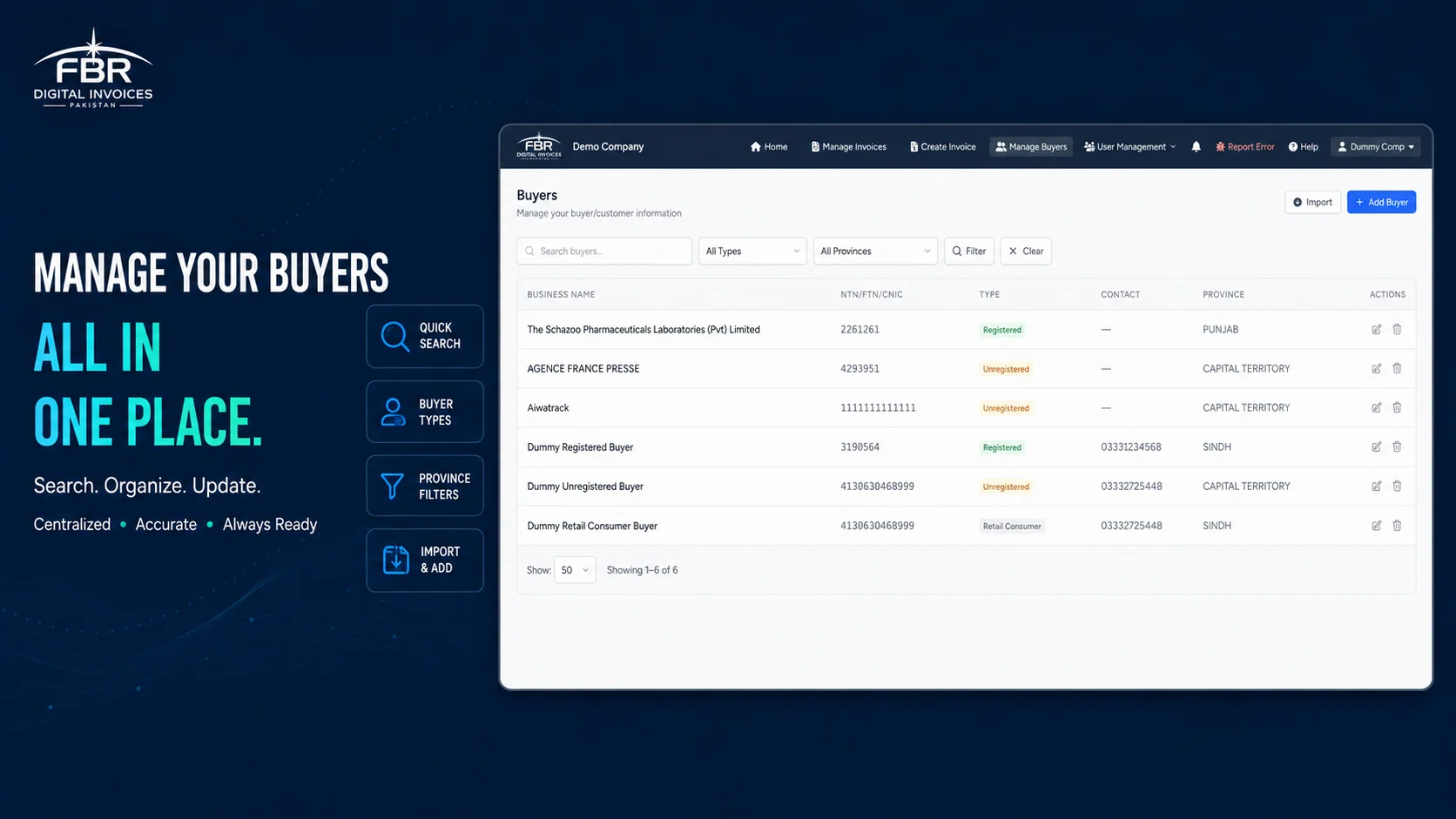 Manager Buyers